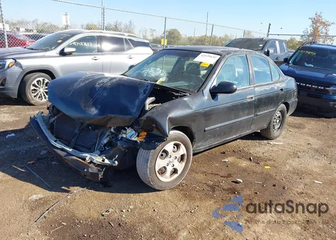 2004 Nissan Sentra 1.8S z USA, uszkodzony, nr VIN 3N1CB51D94L915964
